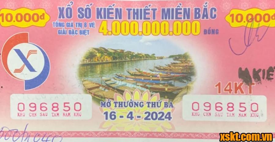XSMB: Trả thưởng 500 triệu đồng cho khách hàng quận Cầu Giấy, Hà Nội