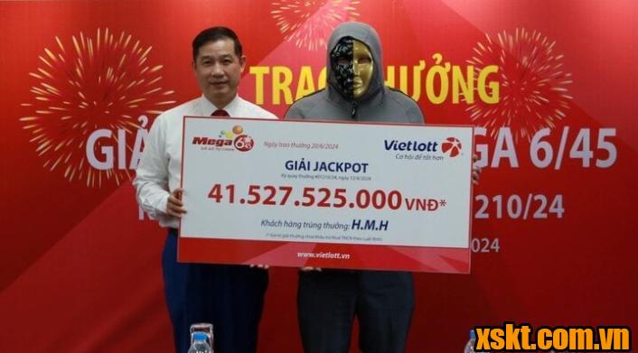 Lần đầu tiên Hà Giang có người thắng giải Jackpot của Vietlott