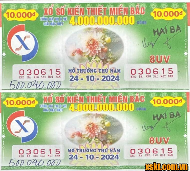 XSMB: Đã có khách hàng Đội Cấn- Ba Đình trúng 500 triệu đồng kỳ quay ngày 24/10